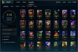 Smurf platina 5 - League of Legends LOL