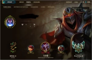 Smurf platina 5 - League of Legends LOL