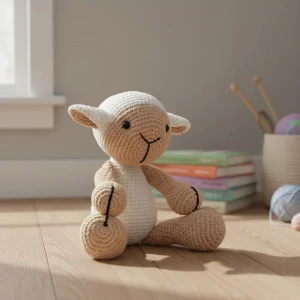 Ovelha Amigurumi - Artesanato e Personalizados