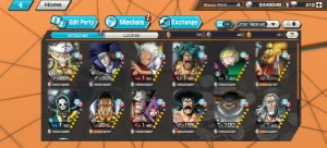 One piece bounty Rush, conta top