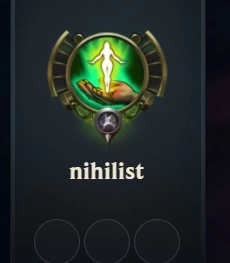contas com nick alacrity e nihilist - League of Legends LOL