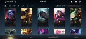 Conta Wild Rift com 41 campeões e 11 skins - League of Legends: Wild Rift LOL WR