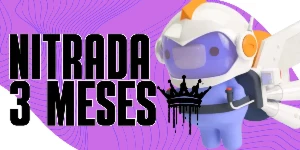 [Melhor Preço!] Conta Discord Nitrada 3 Meses De Nitro - Others