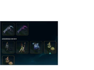 Conta do LOL - lv 266 - Gold -,3k e 600 de essencia laranja - League of Legends