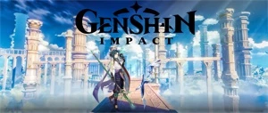 Conta Genshin Impact AR 5 com Xiao e Aqua Simulacra