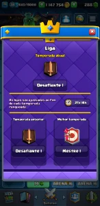 Conta Clash Royale