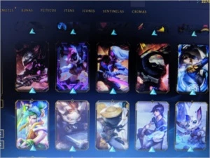 Conta platina 157skins - League of Legends LOL