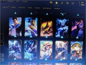 Conta platina 157skins - League of Legends LOL