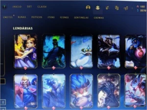 Conta platina 157skins - League of Legends LOL