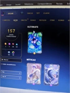 Conta platina 157skins - League of Legends LOL
