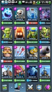 Conta Clash Royale LV 12 (veja Anúncio)