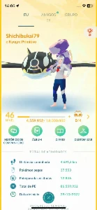 Pokemon Go Conta  Level 46