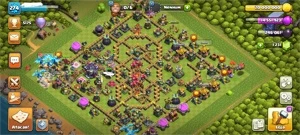 Clash of clans / CV 15 - CONTA TOP DE LINHA