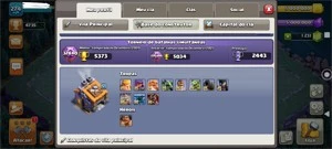 Clash of clans / CV 15 - CONTA TOP DE LINHA