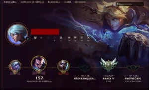 CONTA LEAGUE OF LEGENDS - BRONZE I LOL