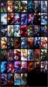 Conta League of legends platina 3 all champs LOL