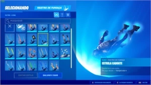 CONTA FORTNITE COM CAVALEIRO NEGRO +VARIAS SKINS (COM SDW)