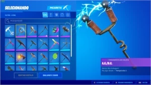 CONTA FORTNITE COM CAVALEIRO NEGRO +VARIAS SKINS (COM SDW)