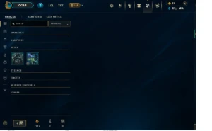 Conta LOL, 395 Skins, Todos Champs, Platina 3 - League of Legends