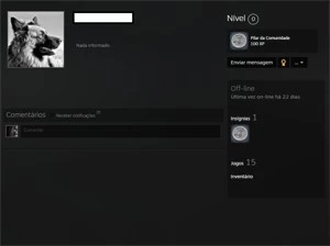 Steam Com +10 Jogos, Insígnia Comunidade + Saldo