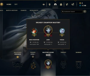 Conta Las - Full Acesso - League of Legends LOL