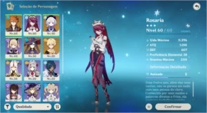 Ar 32 , CHILDE  , MONA , QIQI - Genshin Impact