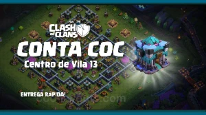 Conta Clash Of Clans CV13