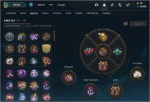 CONTA LOL DIAMANTE 4  TODOS OS CHAMPS - League of Legends