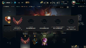 Conta lol / GM 73% winrate / full dados - League of Legends