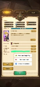 Conta The Seven Deadly Sins - Grand Cross end game 8,5kk CC