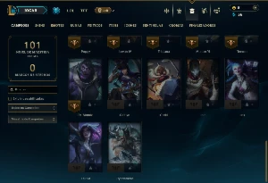 Prata 4 com 40 Champs e 3 Skins - League of Legends LOL