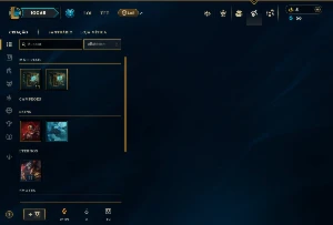 Prata 4 com 40 Champs e 3 Skins - League of Legends LOL