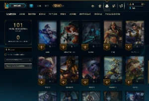 Prata 4 com 40 Champs e 3 Skins - League of Legends LOL