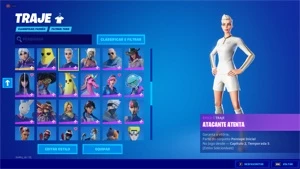 CONTA FORTNITE CAP 1 SEASON 8 COM SALVE O MUNDO