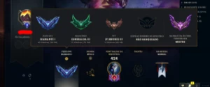 Conta Mono Kindred/Sylas Ex Gm Soloq - League of Legends LOL