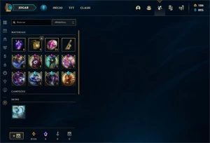Conta Main Suporte e ADCarry com Soraka Prestígio - League of Legends LOL