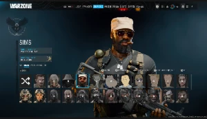 Conta warzone com várias skins - Call of Duty COD