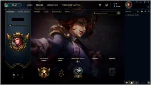 CONTA OURO 2 - League of Legends LOL