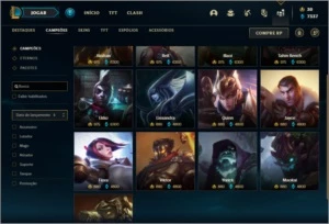 Conta prata 2 com 145 champs e 110 skins ( MAIN MID / JG ) - League of Legends LOL