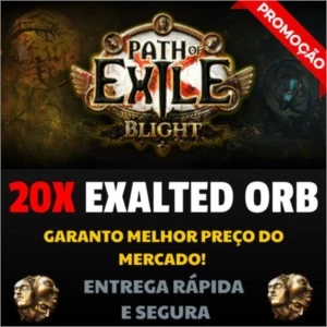 20 Exalted Orb Blight Path of Exile - Others