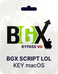 bgx script macOS - key mensal - League of Legends LOL