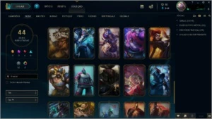 vendo conta gold 2/113 Campeões /44 skins / nivel 222 - League of Legends LOL