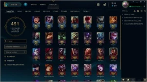 vendo conta gold 2/113 Campeões /44 skins / nivel 222 - League of Legends LOL