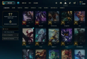 Conta DIAMANTE 4 | 71% Win - Lol (League Of Legends) Elomoon