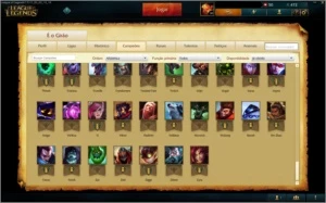 127 champs 62 skins 7 pags runa. - League of Legends LOL