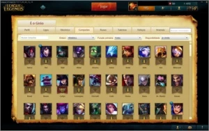 127 champs 62 skins 7 pags runa. - League of Legends LOL