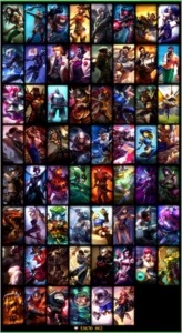 127 champs 62 skins 7 pags runa. - League of Legends LOL