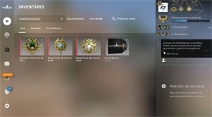 CSGO Prime, 17 Jogos, 3 Medalhas CSGO - Counter Strike