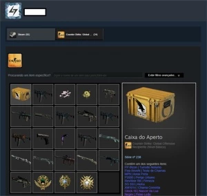 CSGO Prime, 17 Jogos, 3 Medalhas CSGO - Counter Strike