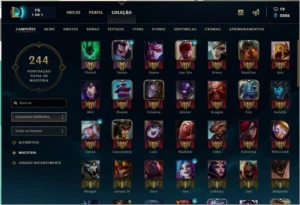 Conta League of Legends - Prata I - Smurf LOL